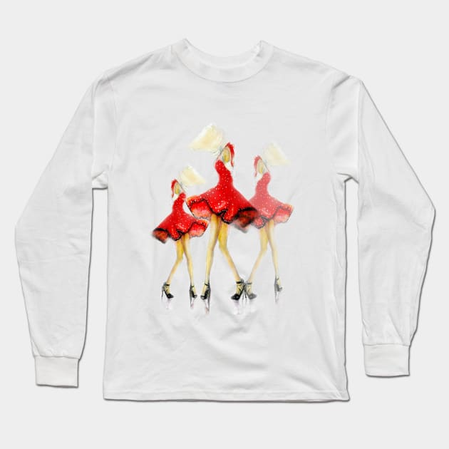 Spinning Out Long Sleeve T-Shirt by AnnikaPixie